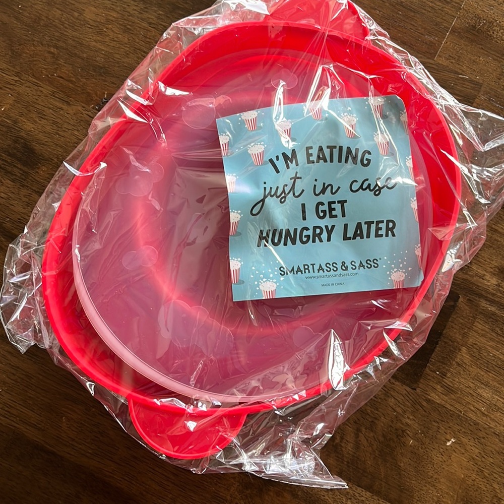 Microwave Popcorn Bowl